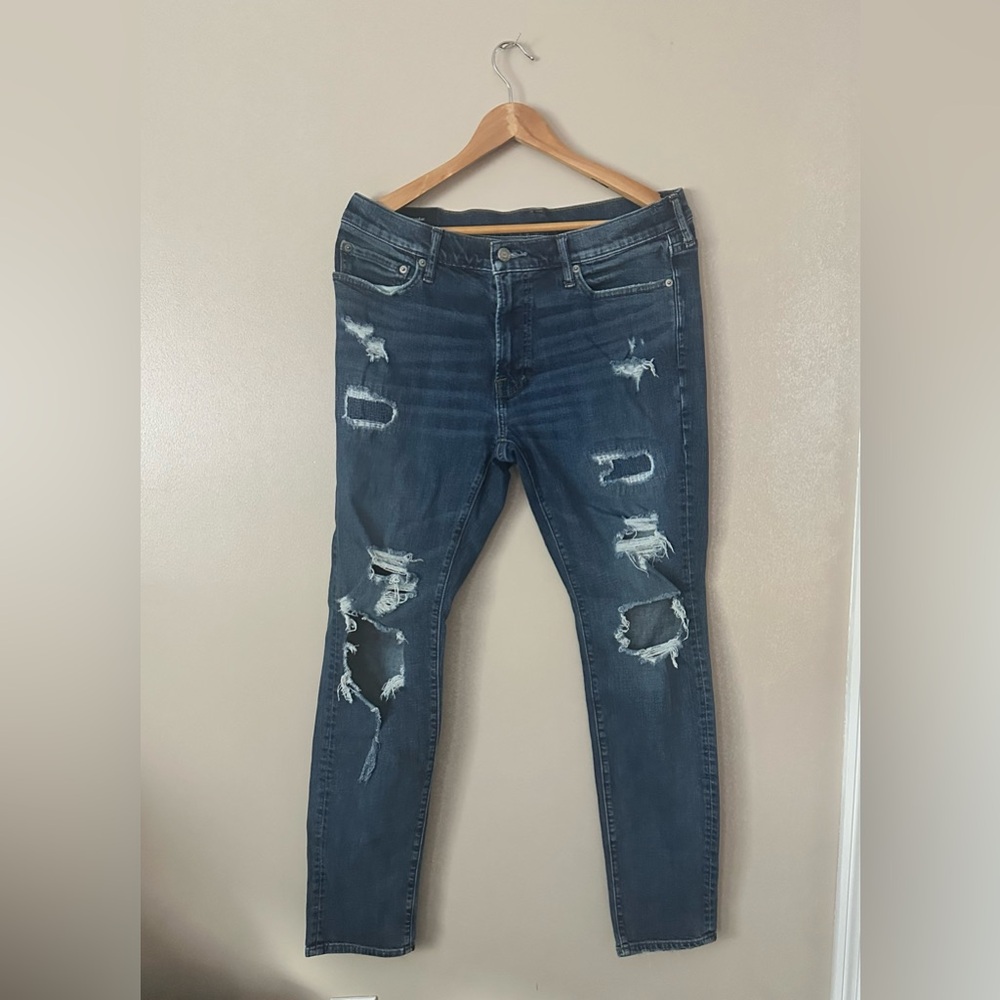 Men’s Abercrombie & Fitch super Skinny Stretch Jeans 34x32